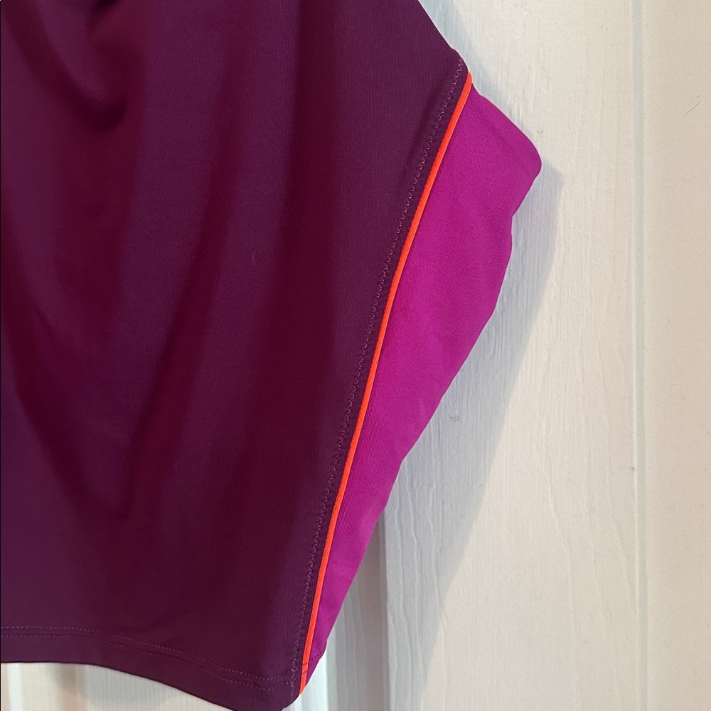 Athleta Colorblock Crop Bikini Top Size XL - Picture 3 of 5
